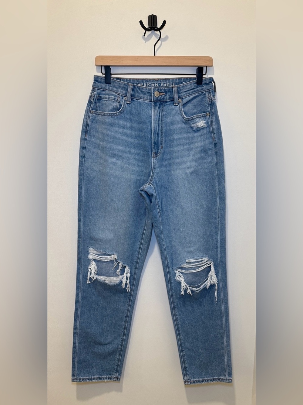 American Eagle Outfitters Distressed Mom Jean